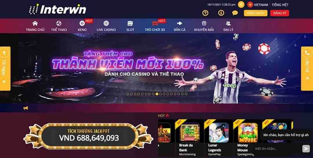 Cá độ thể thao online đầy hấp dẫn tại interwinvn