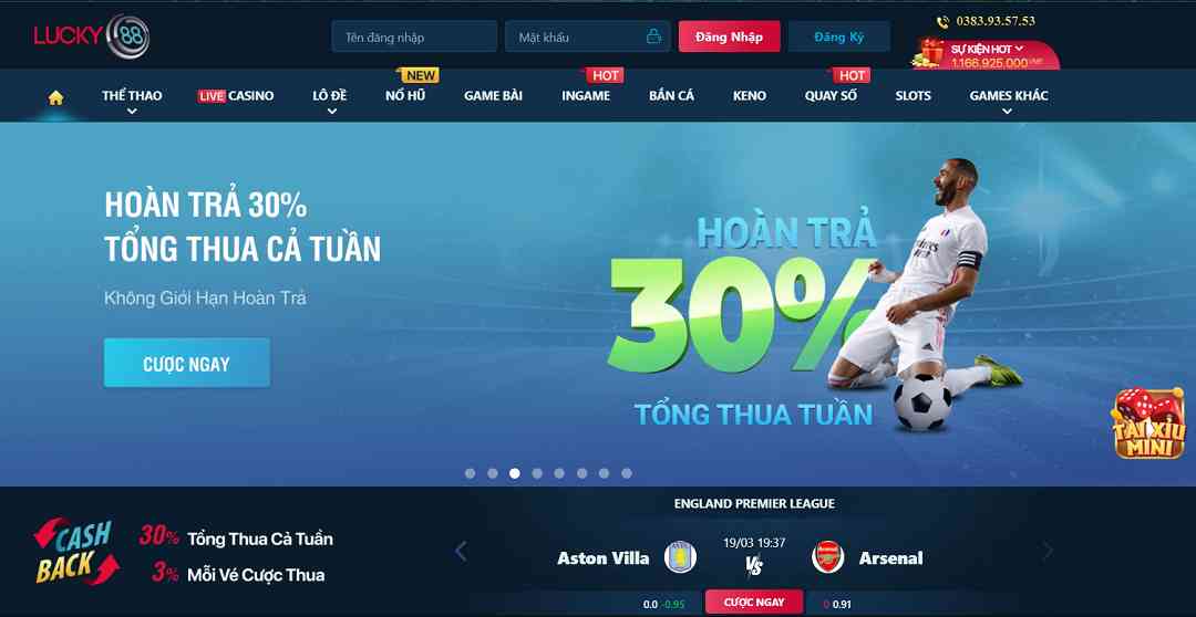 Giới thiệu một số thông tin về nhà cái Lucky88