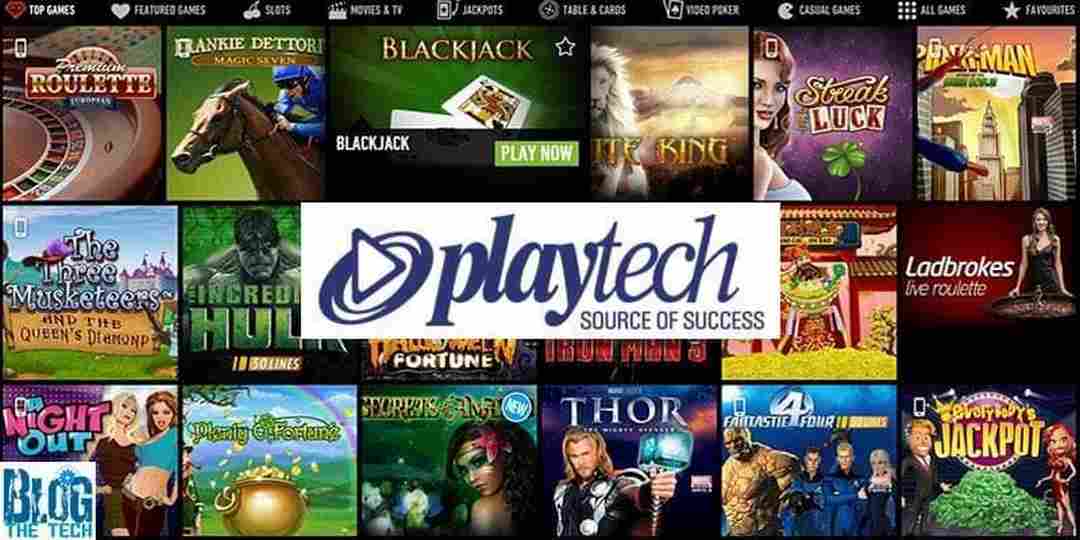 Playtech - nhà phát hành game danh tiếng