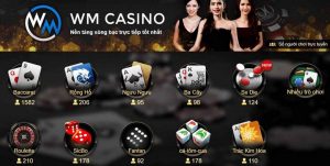 Giới thiệu về nhà cung cấp game WM Casino
