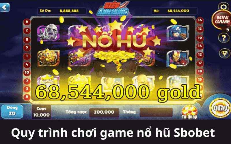 Tham gia chơi game quay hũ Sbobet đúng cách